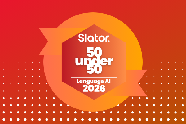 Slator 2026 Language AI 50 Under 50